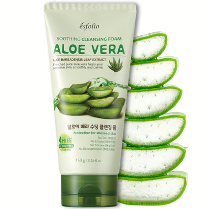 esfolio front packaging showing product and calming benefit