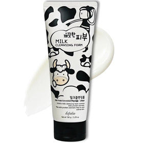 esfolio front packaging showing cleanser and nourishing benefits