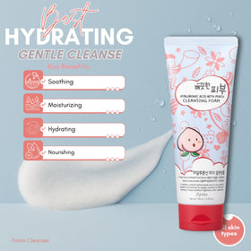 esfolio foam dispensed on hand illustrating rich creamy lather and comfort
