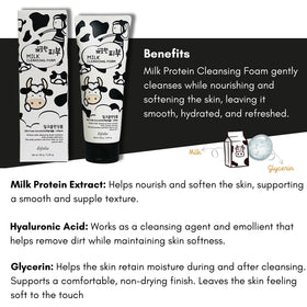 esfolio tube label visible with ingredients promoting gentle cleansing
