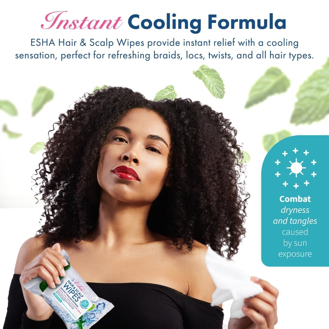 Esha wipes inside gym bag illustrating travel-ready refreshment