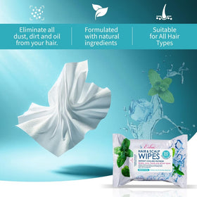 Esha wipes next to hand for scale and easy portability