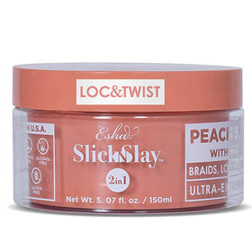 Esha Slick N Slay front jar showing brand and neat packaging benefit