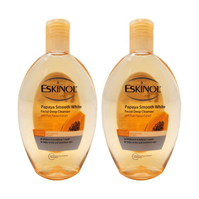 Eskinol papaya front bottle showing label and size, clear product identity and volume