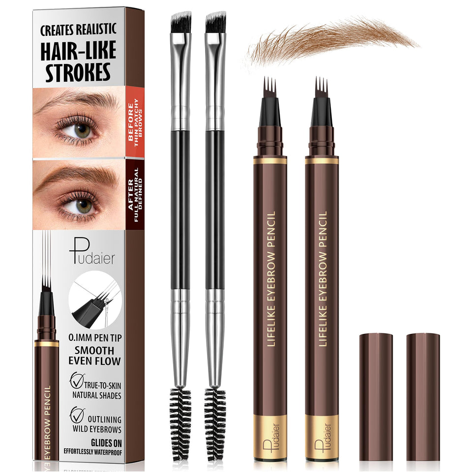 Espoce front packaging showing two pens and brushes, clear product overview