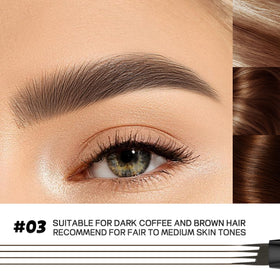 Espoce swatches of available shades to match different hair colors
