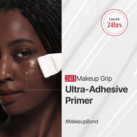 Espoir bonding primer applied on hand demonstrating quick absorption and smoother skin appearance