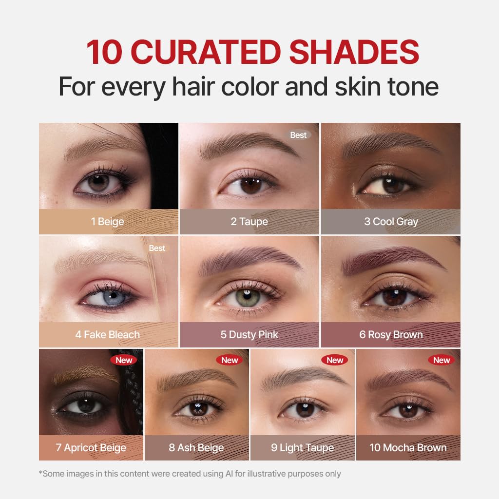 Espoir beige gel texture swirled on white, silky non-clumping finish visible