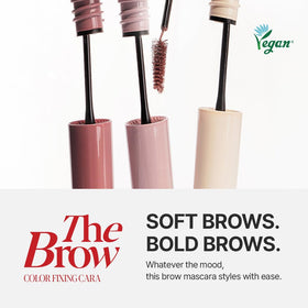 Espoir skinny brush angled close-up for hair-by-hair application and control