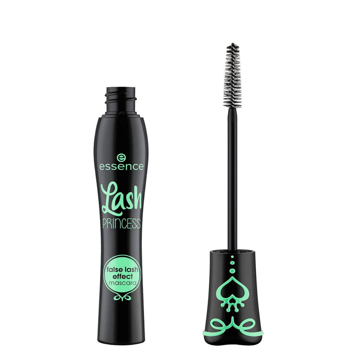 Essence Lash Princess conic brush close-up highlighting precise lash separation