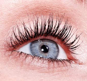 Essence Lash Princess being applied in lifestyle setting for natural lift
