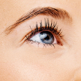 essence Cosmetics open tube showing brush insertion for easy, even coating benefit
