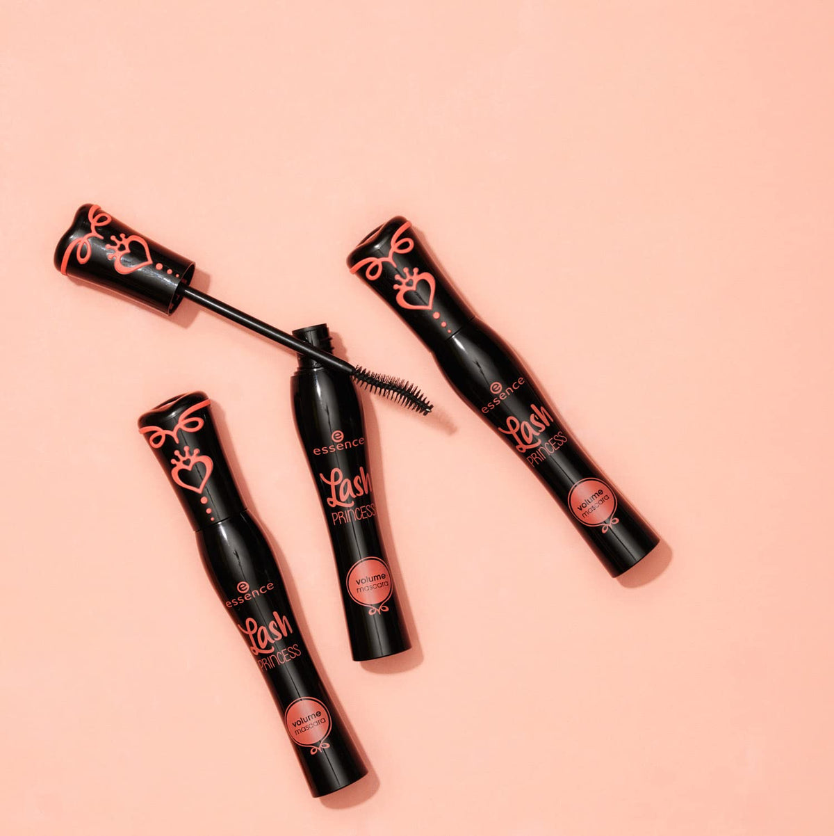 Essence Lash Princess label close-up showing cruelty-free and ingredient claims