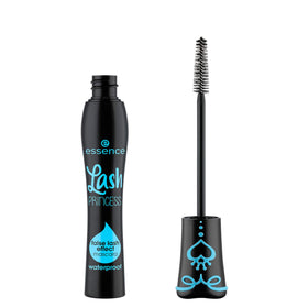 Essence Lash Princess mascara texture swipe showing smooth, buildable pigment