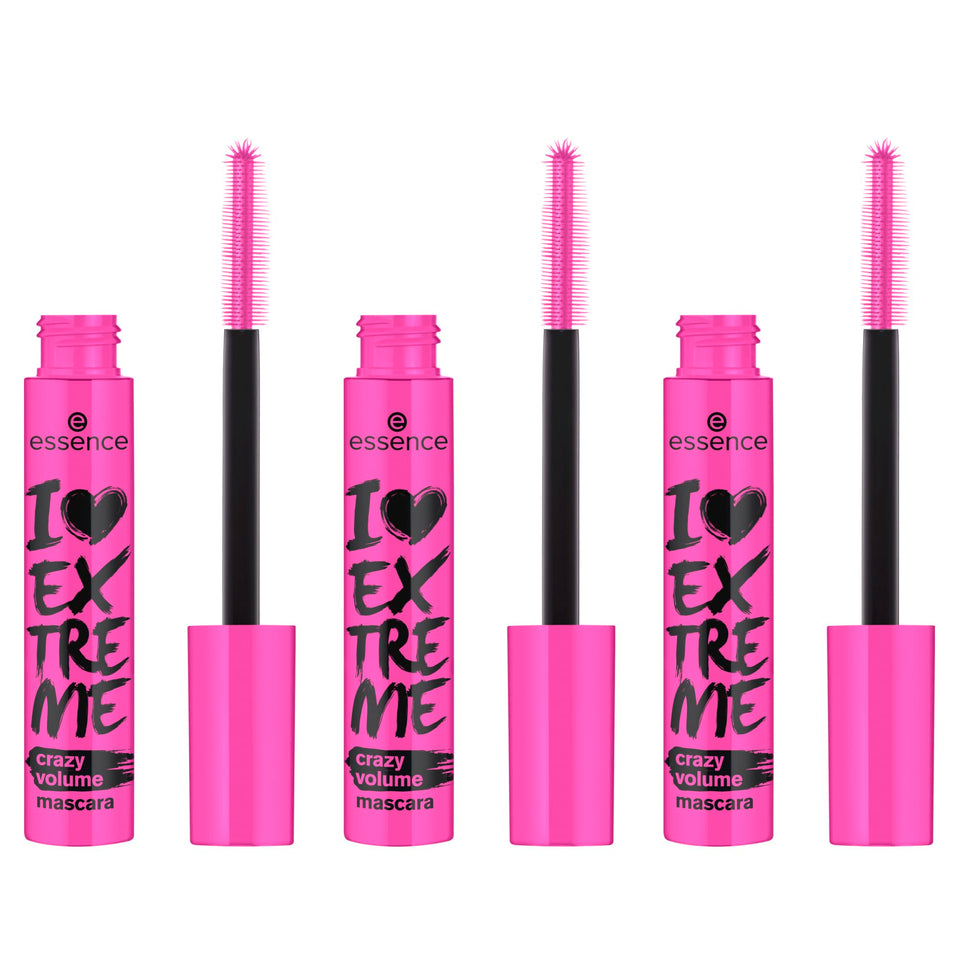 essence mascara front packaging showing vegan cruelty-free badge and product benefits
