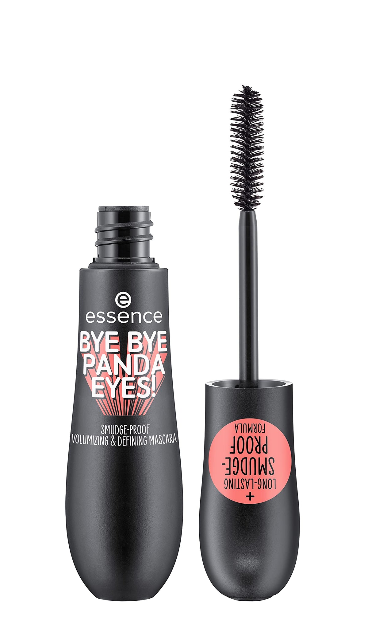 essence pack front view shows three mascaras and clear product benefit