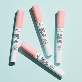 Essence Cosmetics in-hand scale demonstration showing travel-friendly size