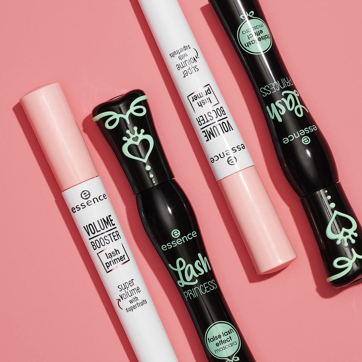 Essence Cosmetics product on vanity conveying everyday makeup routine benefit