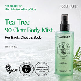 ESSENHERB 360° spray nozzle delivering even mist for full body coverage