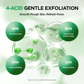 ESSENHERB bottle paired with foam cleanser showing a complete acne routine