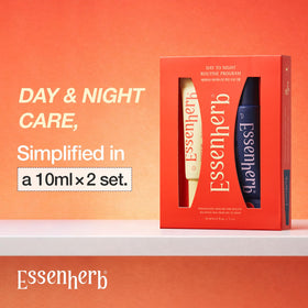 ESSENHERB Bounce It day cream texture close-up showing lightweight hydration