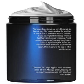 Essentially KateS being applied to a foot to soothe and hydrate skin