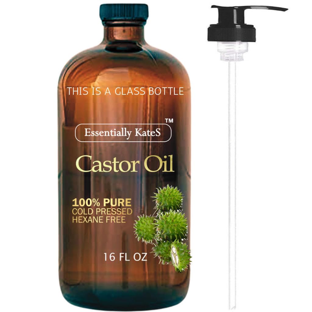 Essentially KateS amber glass bottle showing product packaging and eco benefit