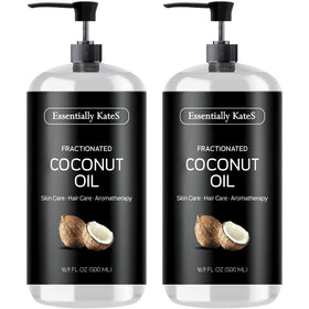 Essentially KateS front packaging showing two 16 fl oz bottles, clear and unscented