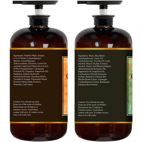 Essentially KateS shampoo texture pouring into hand showing rich lather and moisture