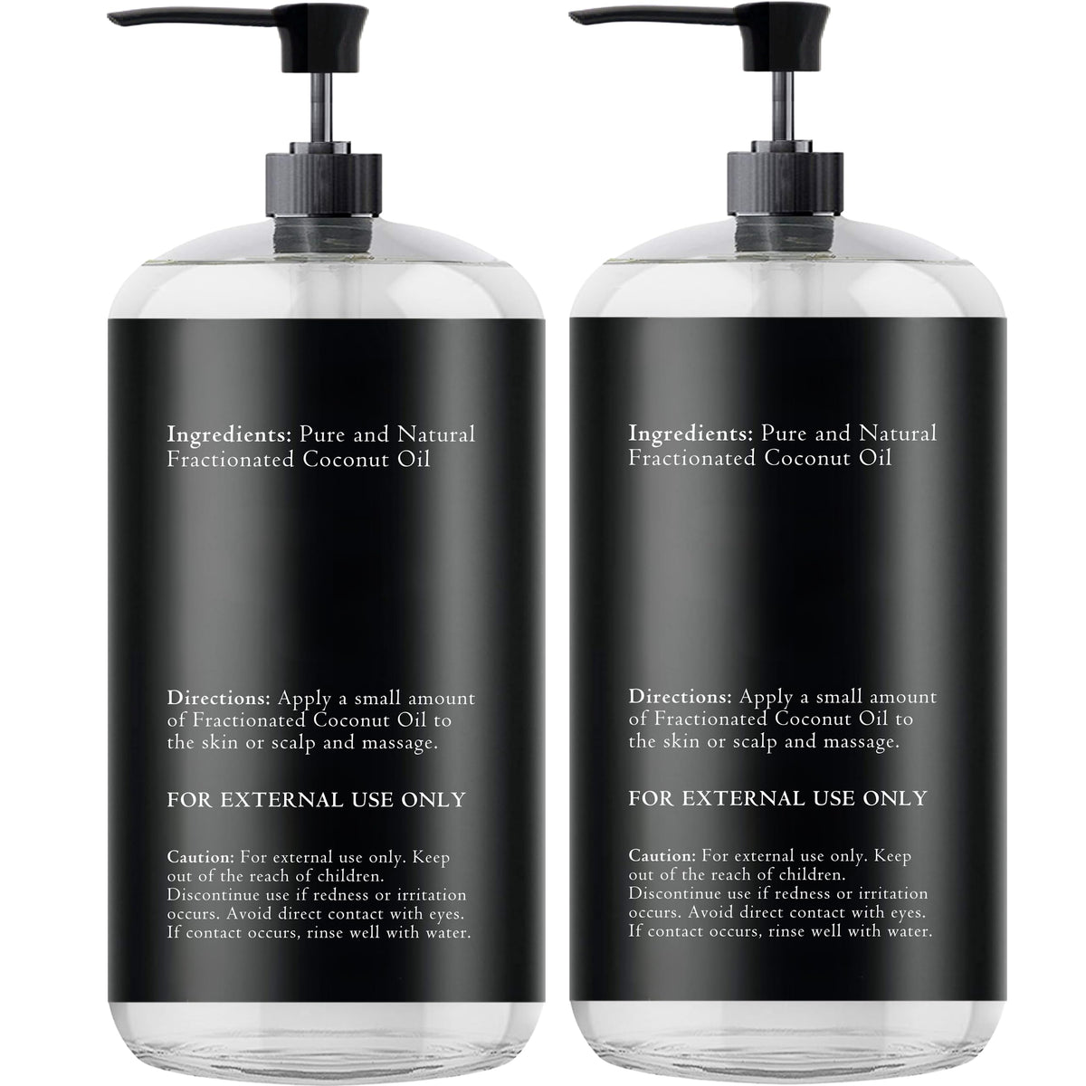 Essentially KateS size comparison bottle scale showing generous two-bottle supply