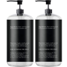 Essentially KateS size comparison bottle scale showing generous two-bottle supply