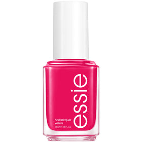 essie front bottle showing bright fuchsia shade and salon-quality gloss