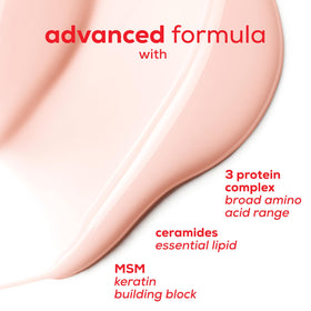 essie before and after showing peeled nail to smoothed surface improvement