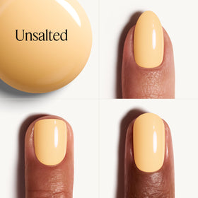 essie bottle angled cap highlighting sleek packaging and easy handling benefit