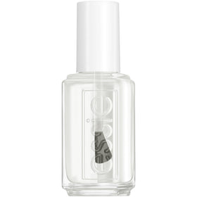 essie clear front packaging showing bottle and label for easy identification and quick use