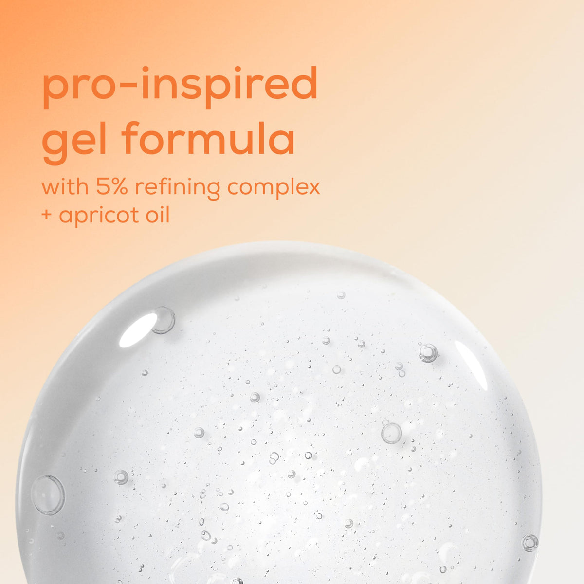 essie gel texture close-up showing refining complex and smooth finish