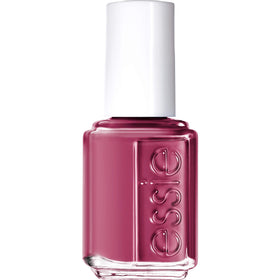 essie hand swatch of raspberry purple polish showing true color