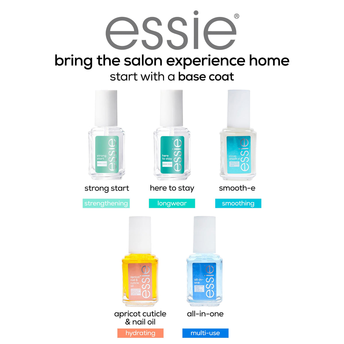 essie bottle on beauty desk conveying salon-quality at-home mani benefit