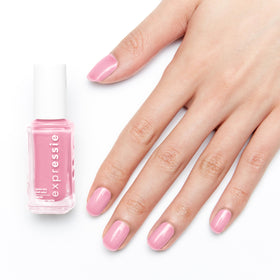 essie expressie Dial It Up collection layout highlighting retro-futuristic range