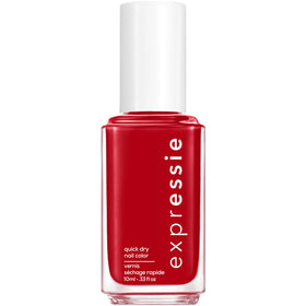 essie front bottle showing Seize The Minute color and easy grab benefit