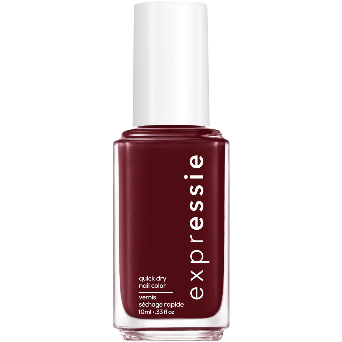 essie expressie front packaging showing color and label, quick salon finish