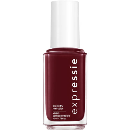essie expressie front packaging showing color and label, quick salon finish