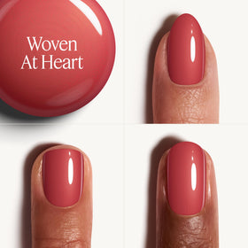 essie brush close-up demonstrating curve-hugging applicator for even coverage