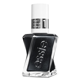 essie front bottle displaying Black Diamond pearlescent finish and high shine