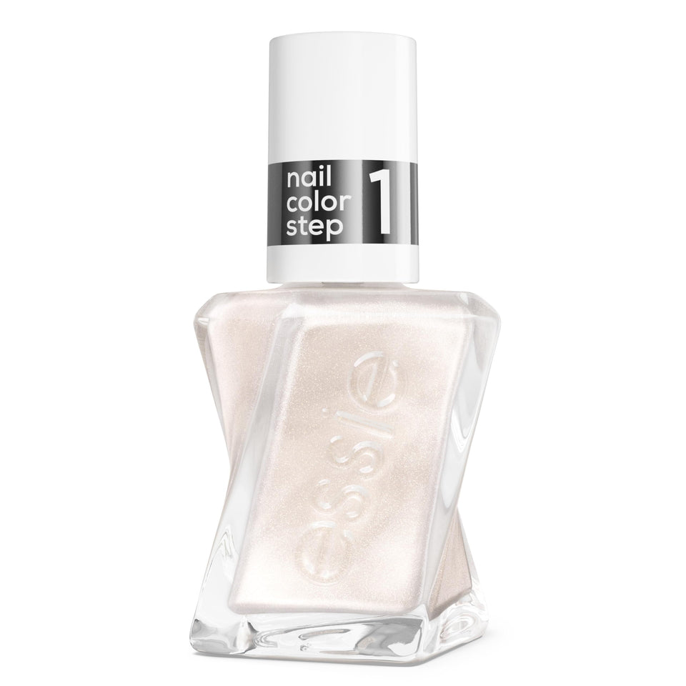 essie bottle front packaging showing Liquid Diamonds sheen and label for easy identification