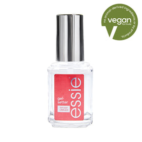 essie brush close-up evenly coating nail for smooth finish
