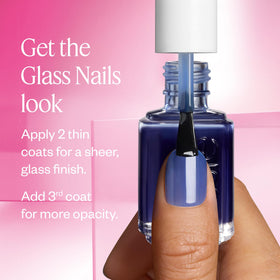 essie polish surface detail showing high-shine reflective texture