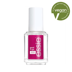 essie Good to Go cap and brush detail illustrating smooth application and control