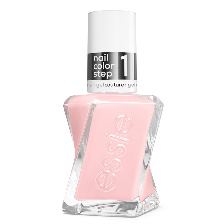 essie bottle front view showing Matter Of Fiction color and glossy finish benefit