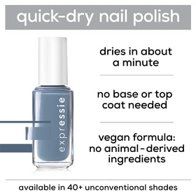 essie swatch of Left On Shred on sample tips showing true color